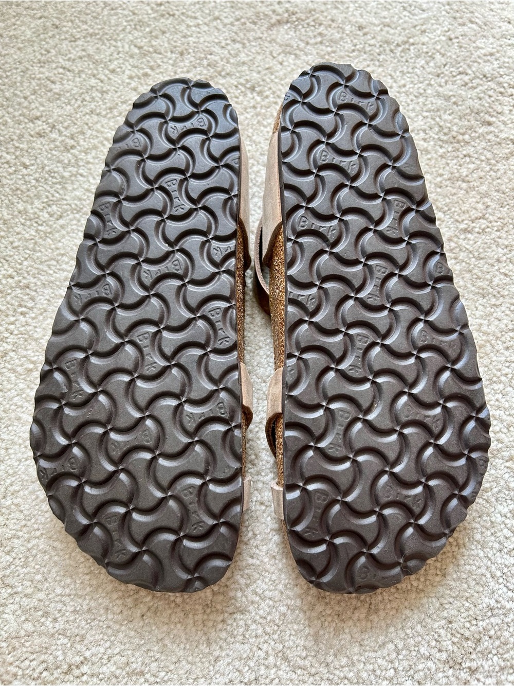 Birkenstock Tobacco Oiled Leather Yara Sandals Size 38 Regular - Picture 4 of 4